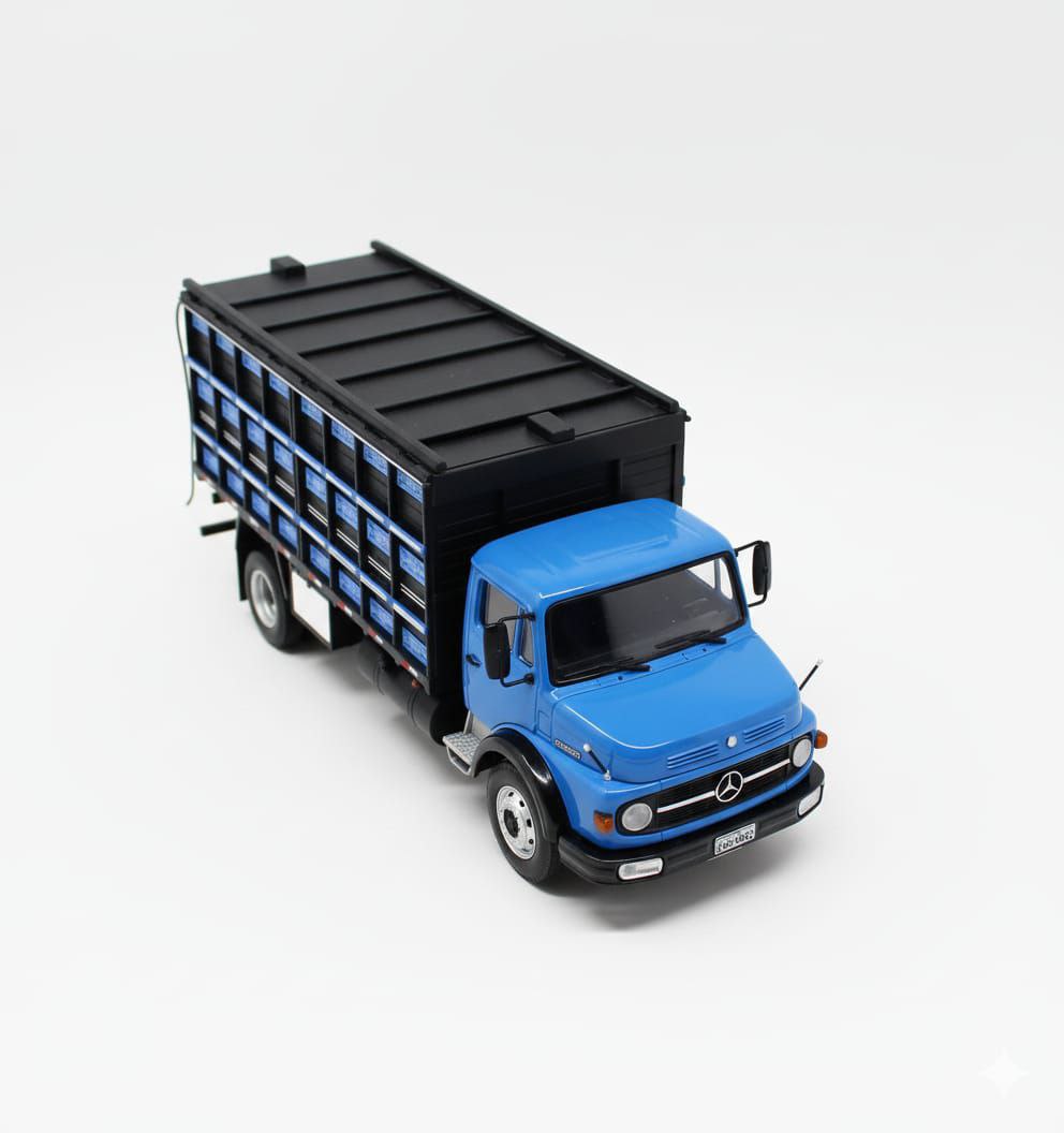 Miniatura Mercedes-Benz L-1113 Boiadeiro - Escala 1/24