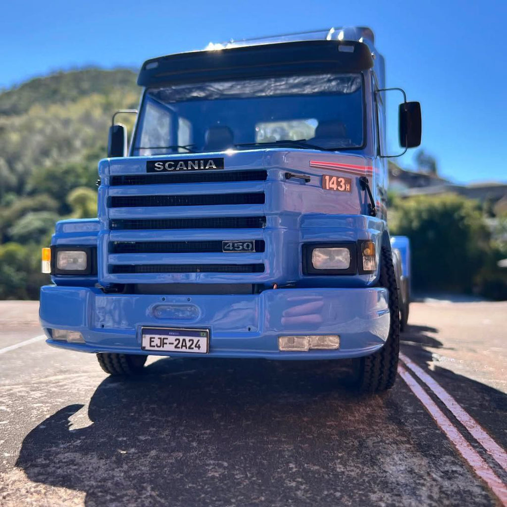 Miniatura Scania T143H Azul – Escala 1/24